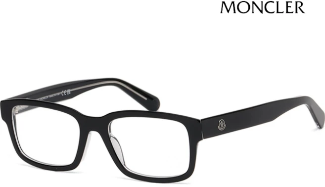몽클레어 안경테 ML5124 003 블랙 사각 명품 패션