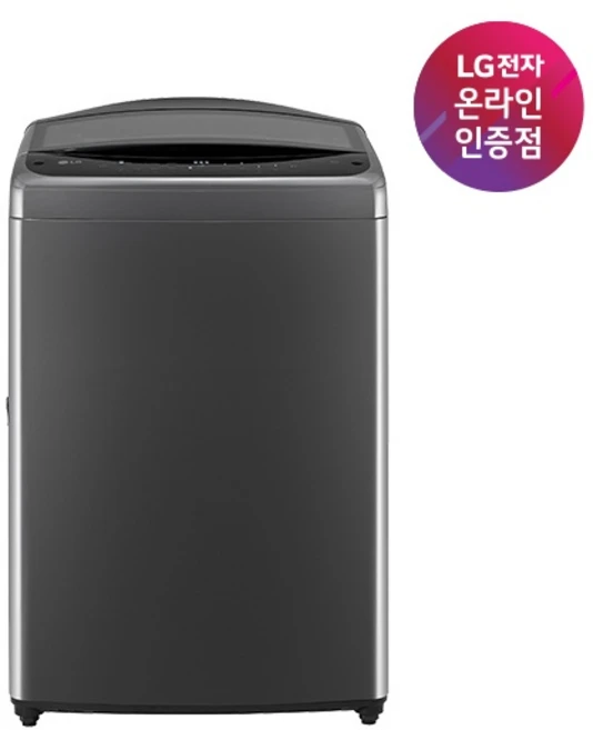 [LG전자] 통돌이 세탁기 DD모터 17kg T17MX3A [미드 블랙], 미드 블랙