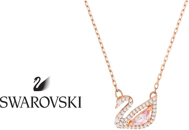 스와로브스키 SWAROVSKI 여자 여성 블랙스완 목걸이 5469989