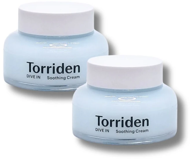 토리든 다이브인 저분자 히알루론산 수딩 크림, 100ml, 2개