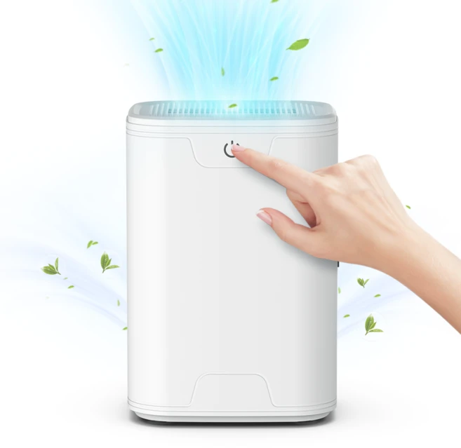 CCAGU 제습기 무소음 미니 제습기 대용량 화장실제습기 스마트 가정용 공기청정기 750ml, HC06