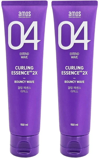 아모스 컬링 에센스 2X 헤어에센스, 150ml, 2개