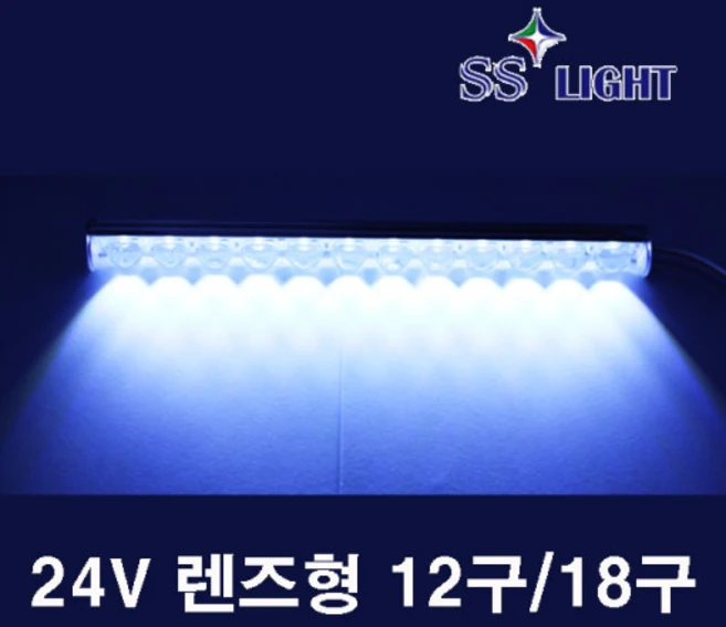 SS LIGHT 24V렌즈형 12구 LED모듈, 기타색, 1개