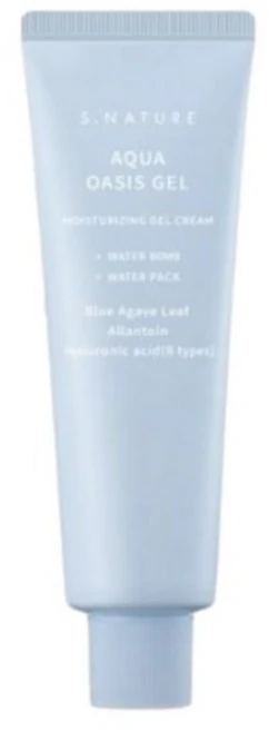 에스네이처 아쿠아 오아시스 수분 젤크림 80ml 여름 쿨링 크림, 1개
