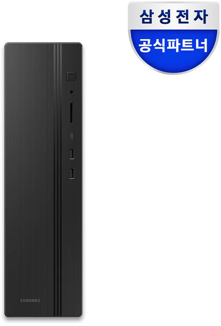 삼성전자 데스크탑5 DM500SGZ-AD3A 인텔 14세대 사무용 병원용 가성비PC 슬림형 컴퓨터, 삼성데스크탑, Linux, 256GB, 8GB, 블랙