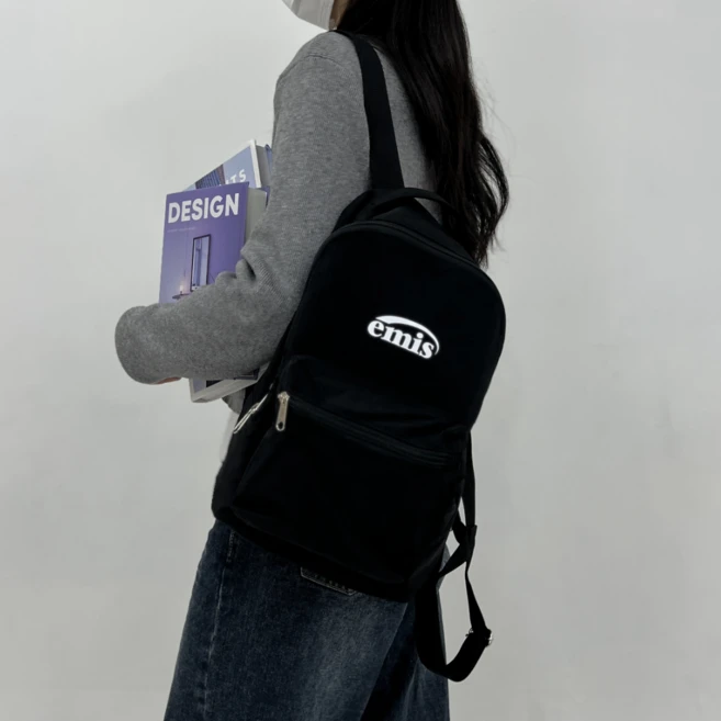 [매장정품] EMIS 이미스 뉴로고 미니 백팩 데일리 백 미니백 여성 가벼운 가방 스몰백