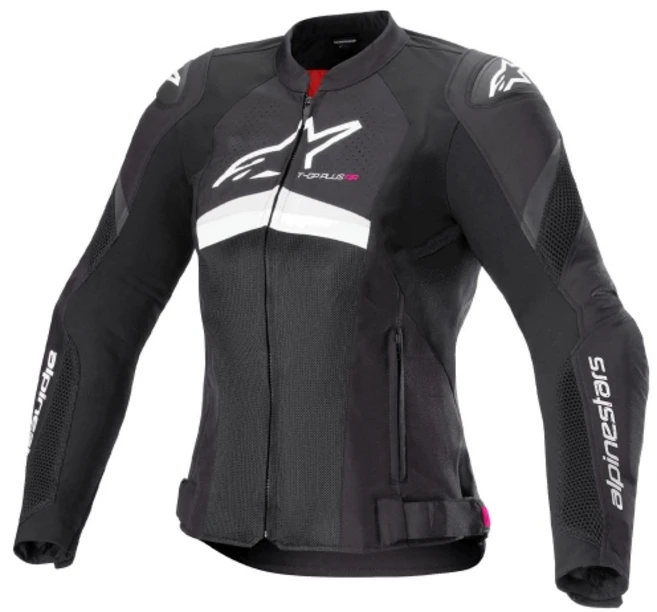 알파인스타 자켓 STELLA T-GP PLUS R V4 AIRFLOW JACKET 여성용 블랙화이트, M