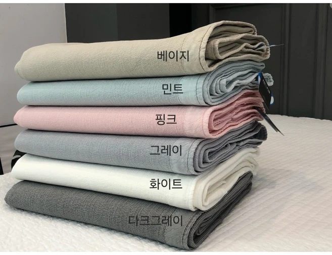 애쉬앤 풍기인견 이불 패드 겸용, 화이트