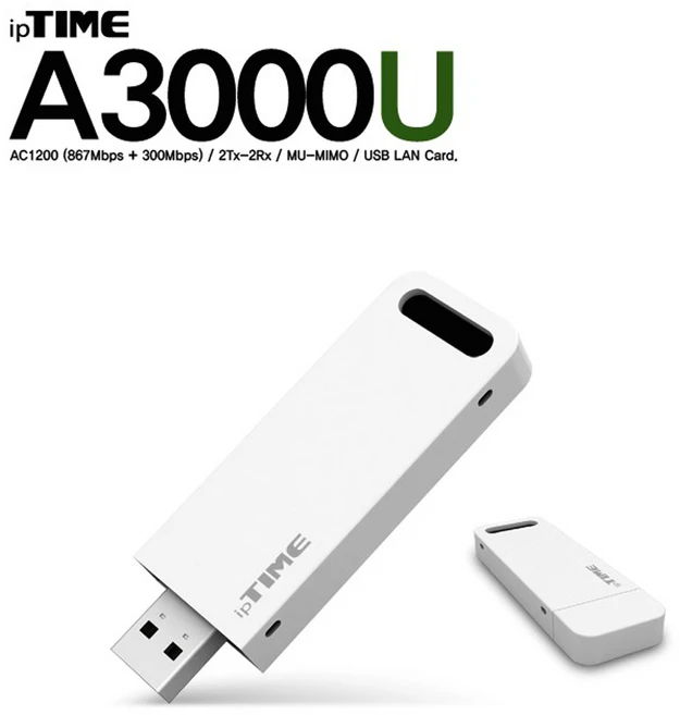 ipTIME 무선랜카드 A3000U, 1개