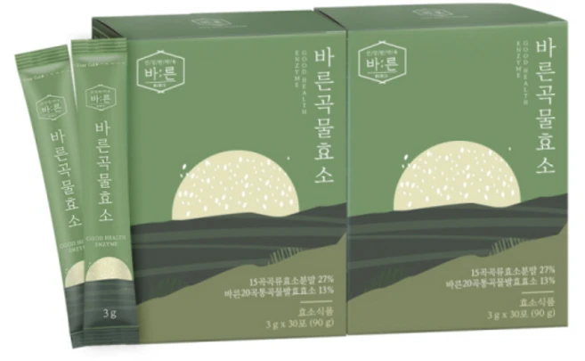 바른 곡물효소 누룽지맛, 90g, 2박스