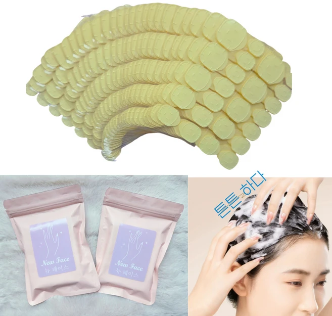 뉴 페이스 젤타입 셀프네일 양면테이프 초강력 대형 스티커, 25개