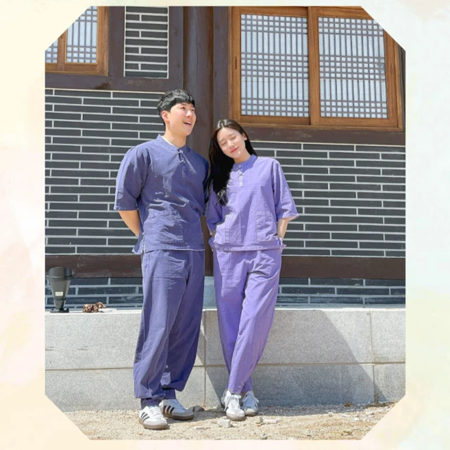 [유일 전 색상] 벨류아 남녀공용 개량한복 여름 후염 세트 단체복 절복 16color