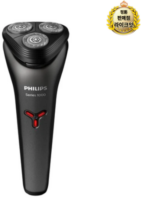 필립스 1000 시리즈 전기면도기, S1213/02, 카본블랙