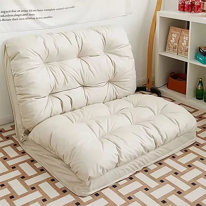 티야드 소파베드 5단 조절 가능 좌식 의자, 화이트