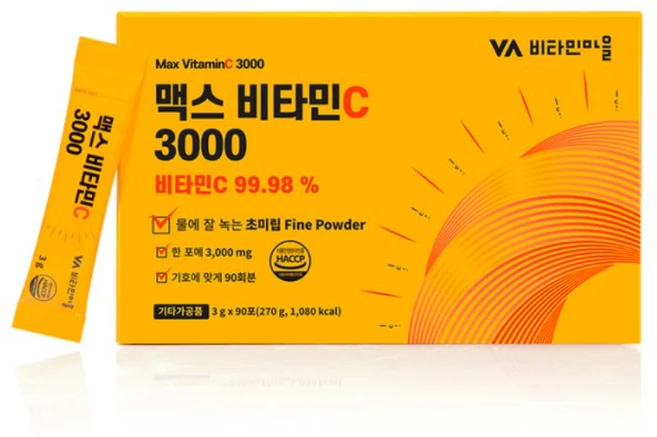 비타민마을 맥스 비타민C 3000 3g x 90회분, 90g, 1개