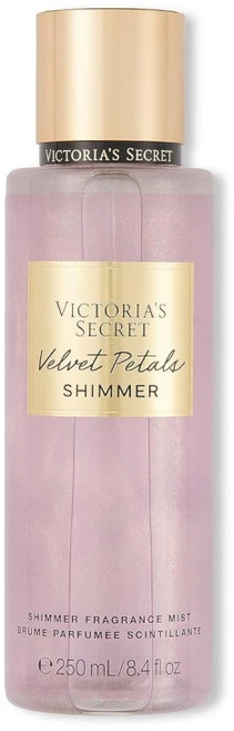 빅토리아 시크릿 Velvet Petals Shimmer 바디 미스트 스프레이 250ml, 1개