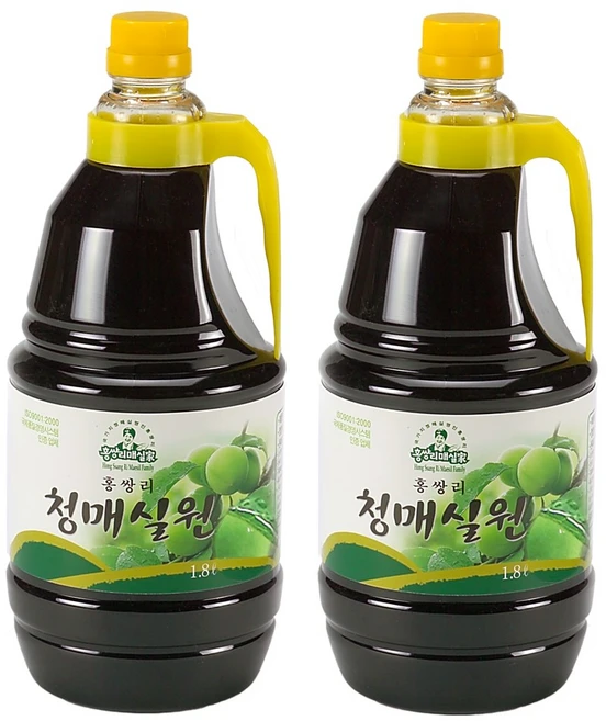 홍쌍리 청매실원 1800ml 2병, 1.8L, 2개