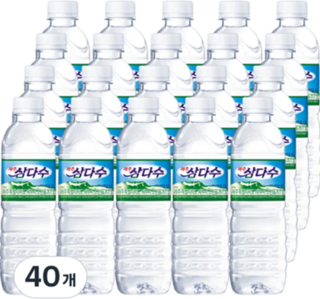 제주삼다수, 500ml, 40개