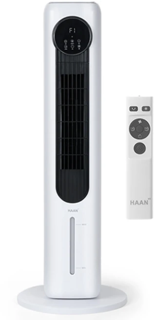 한경희이지라이프 타워형 리모컨형 전자식 타워팬 냉풍기 4L HAAN-L400