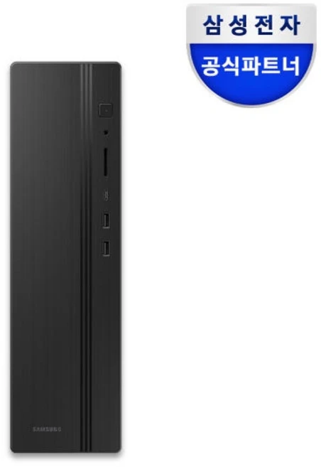 [삼성전자] 데스크탑 Slim DM500SGZ-AD5A [i5-14400/8GB/256GB NVMe/FD][기본 제품], 블랙, 8GB, 256GB, Free DOS