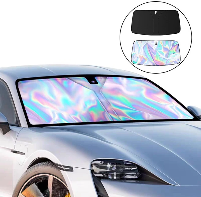 에이치제 홀로그램 원터치 앞유리 차량 햇빛가리개 25년최신형, 1개