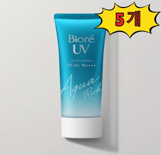 비오레 썬크림 50g SPF50, 5개