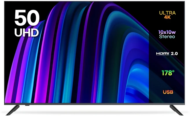 이노스 4K UHD LED TV • 125cm(50인치) • 일반TV • 스탠드형 • 고객직접설치