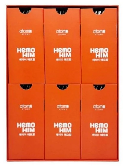 면역력 개선 증진 한약 추출물 애터미 헤모힘 20ml, 60개