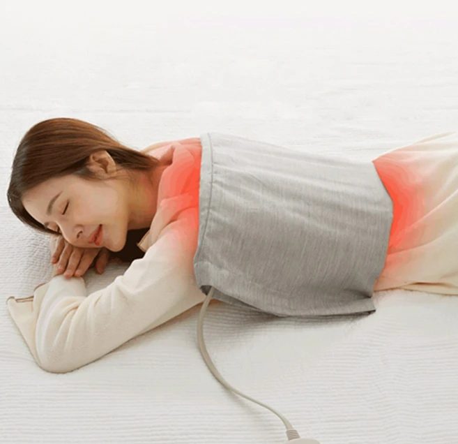 전자파차단 원적외선 기능성 복부 허리 온열찜질기, 온열찜질기(커버포함)