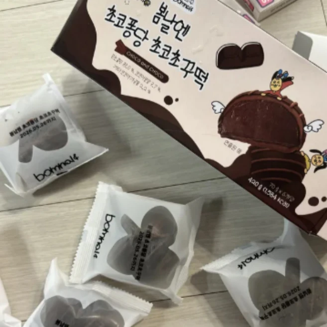 [Best] 여수언니 봄날엔 초코퐁당초코초꾸떡, 6개, 70g