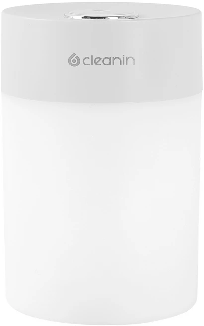 클린인 무드등 저소음 가습기 600ml, 화이트