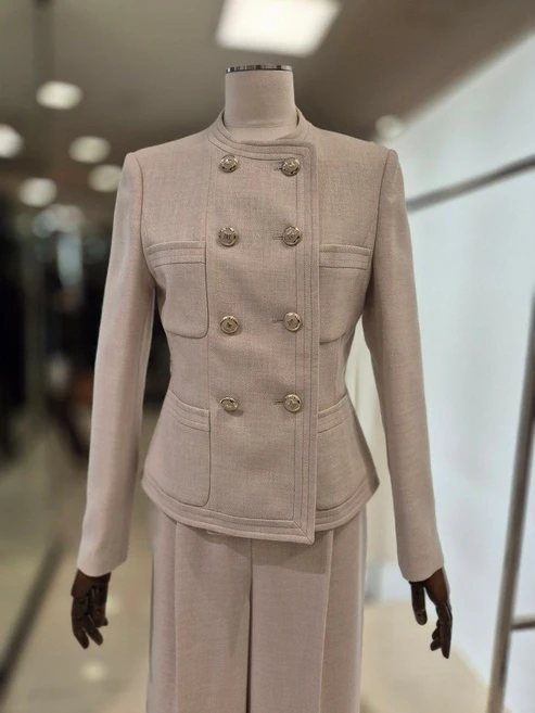 모조에스핀 노카라 더블버튼재킷 S231MSF101 LE 마감임박!!!