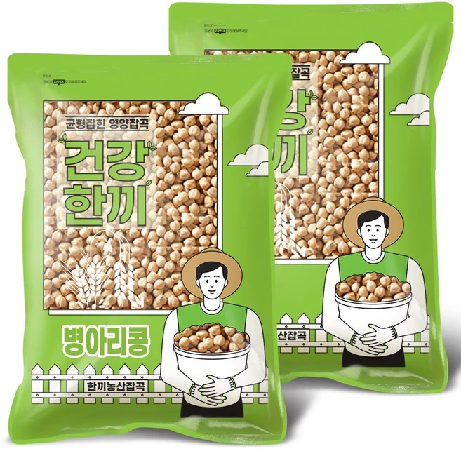 병아리콩, 5kg, 2개