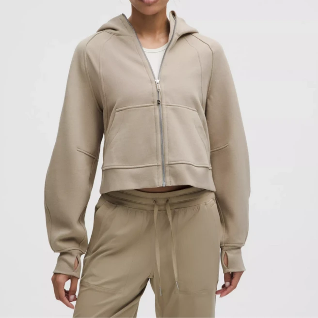 룰루레몬 스쿠바 오버사이즈 풀집 후디 집업 후드티 여성 운동복 데일리 여행룩 오버핏 아우터 따뜻한 약기모 후드집업티