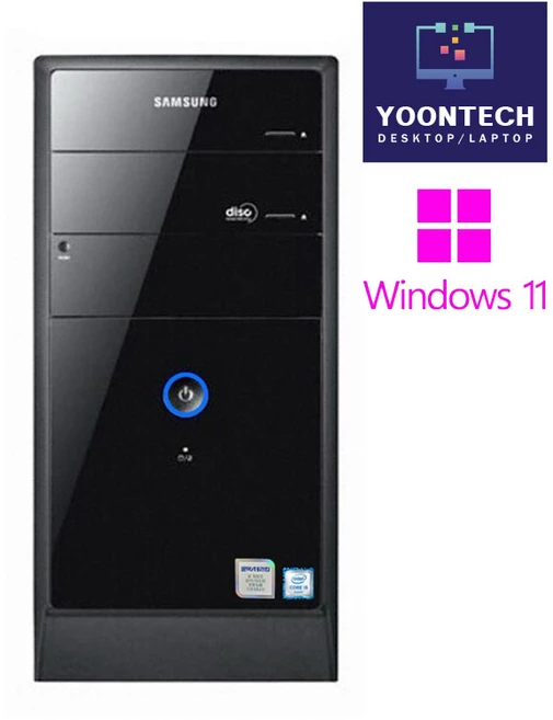 삼성 컴퓨터 본체 사무용 가정용 게임용 데스크탑 HDMI지원 윈도우10/11, i5-3470/8G/SSD240+500/1050, 윤텍3세대게임