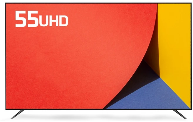 티브이지 55인치TV 4K UHD LED TV, 고객직접설치, 55UHDTV, 스탠드형, 55인치