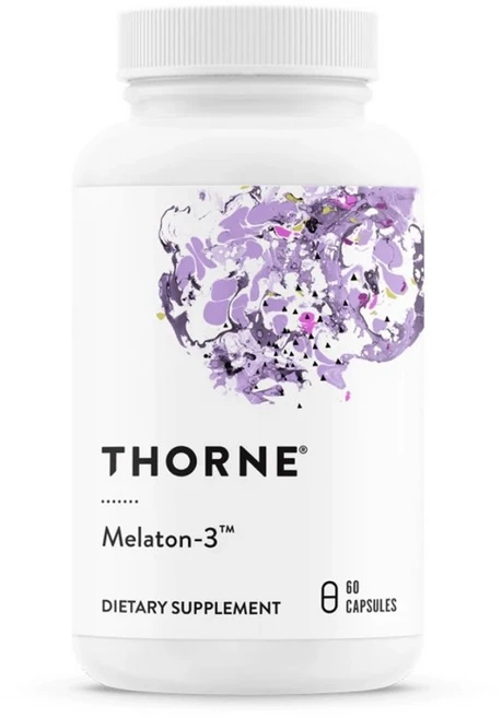 Throne 멜라토닌 - 쏜리서치 멜라토닌 60캡슐 (Thorne Melaton3 60 Cap) 김동현 멜라토닌