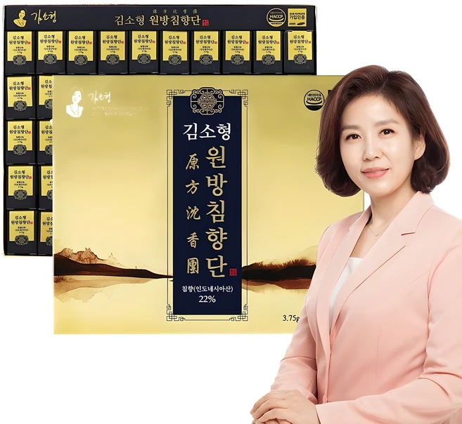 김소형 원방 침향단, 375g, 1박스