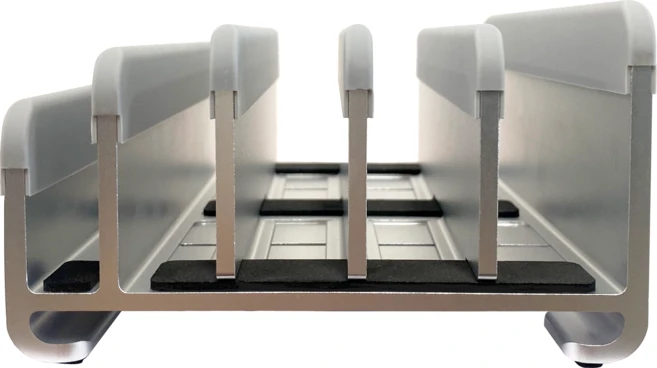 니케 노트북 맥북 수직 세로 거치대 2세대, 스페이스그레이, 1개