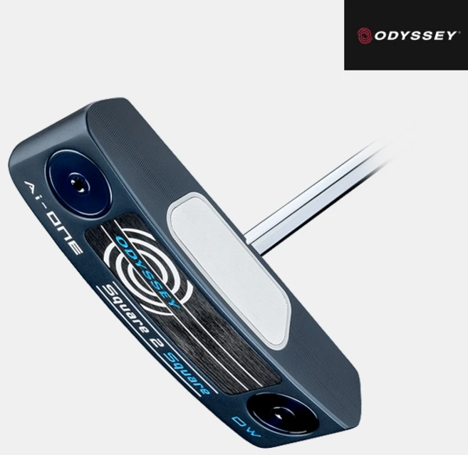 [제로 토크]2025 오디세이 스퀘어 2 스퀘어 DW 퍼터[남여공용][블레이드][OVERSIZE GRIP], 86.36cm(34인치)