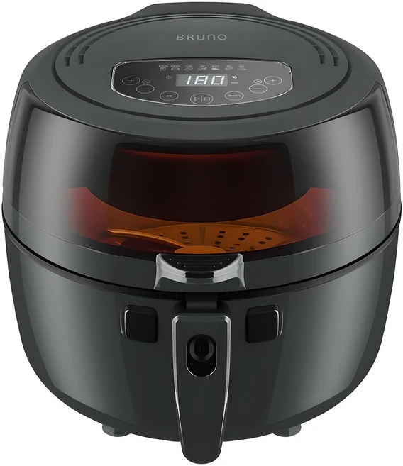 브루노 보이는 대용량 에어프라이어 6L, VFC-2103GR(그레이), 그레이