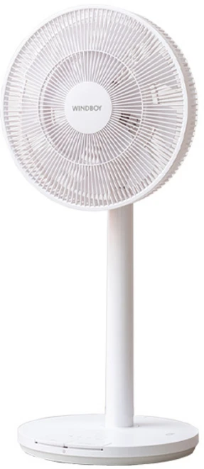 스팀보이 윈드보이 BLDC 발터치 12단 리모컨 선풍기 WB4100W