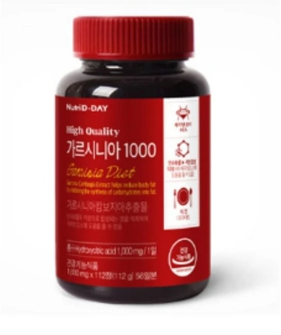 뉴트리디데이 가르시니아 1000, 112정, 1개