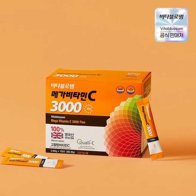 초당약품 비타블로썸 메가비타민C 3000 파인, 360.36g, 1개