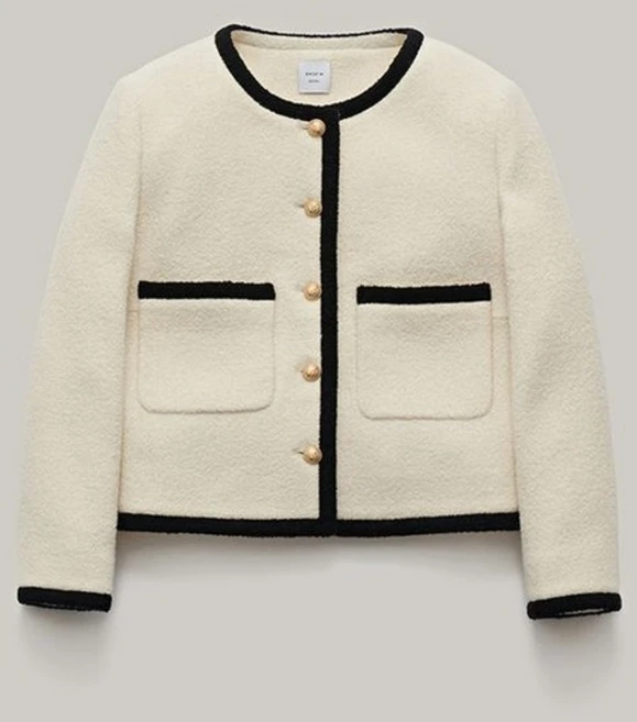 샵엠 dona jacket (ivory)