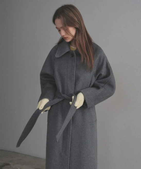 ORO 울리치 트렌치 맥코트_Fog Gray