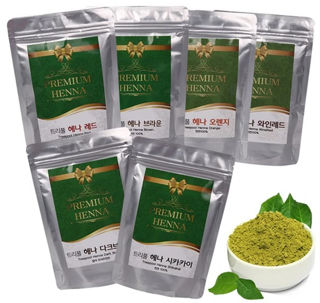 천연 헤나 염색약 1등급 프리미엄 직수입 트리풀100g, 카시아(천연100%), 1개
