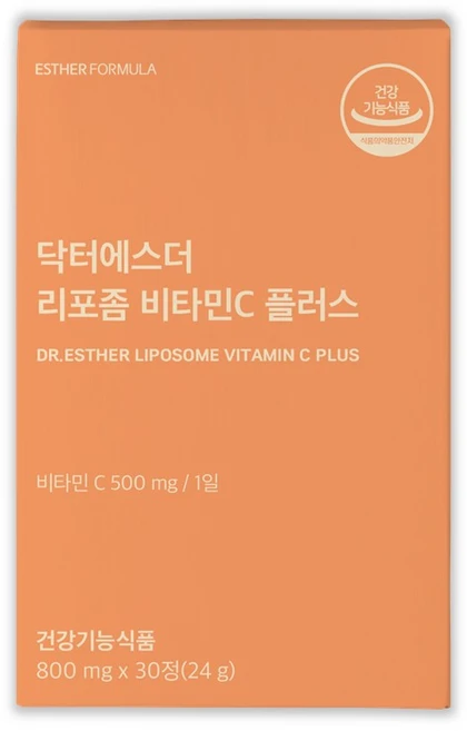 에스더포뮬러 닥터에스더 리포좀 비타민C 플러스 1박스 여에스더 비타민C, 30정, 1개