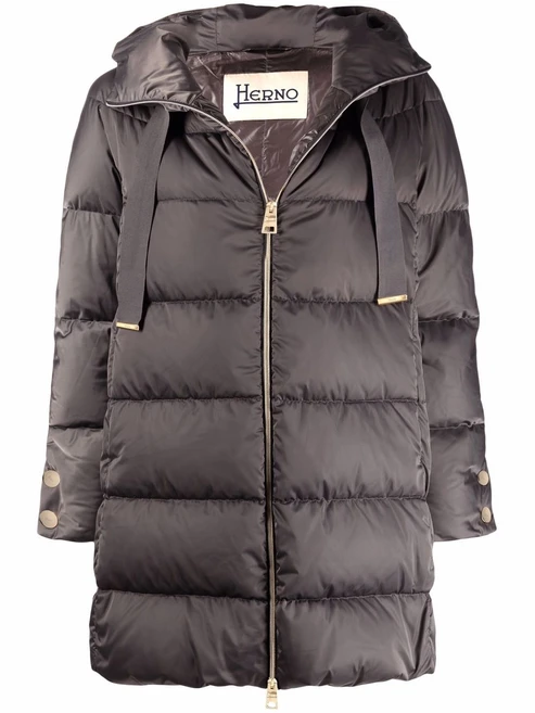 에르노 후드 패딩 코트