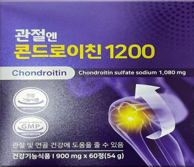 관절엔 콘드로이친 1200, 60정, 1개